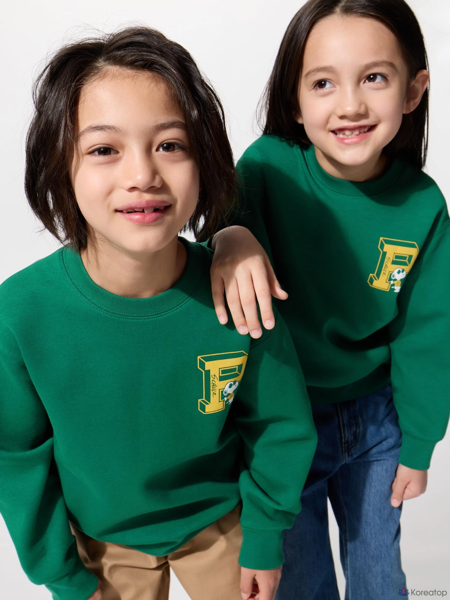 Свитшот детский Uniqlo Peanuts Dry Sweatshirt C