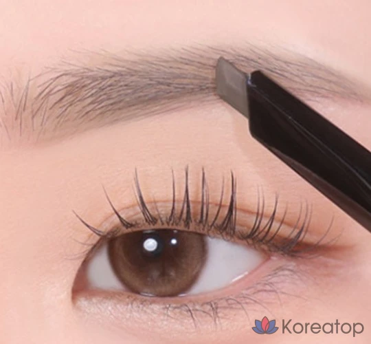 Карандаш для бровей Clio Kill Brow Auto Hard Brow Pencil, оттенок 04 Light Gray, 0.31 г, 1 шт., фото 5