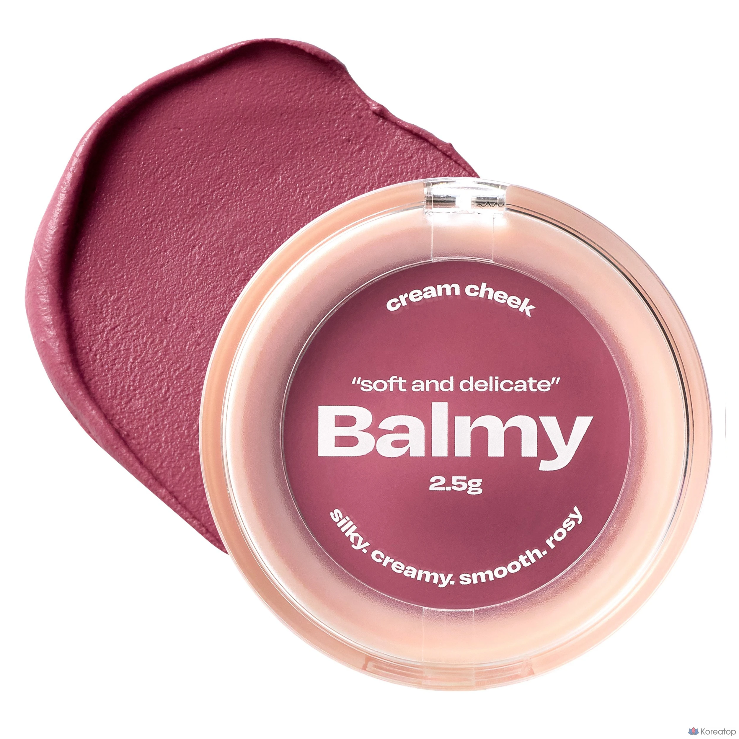 Румяна ALTERNATIVE STEREO Bami Cream Cheek Cushion Blusher 2.5g, 1 шт., оттенок 06 Plum Jam