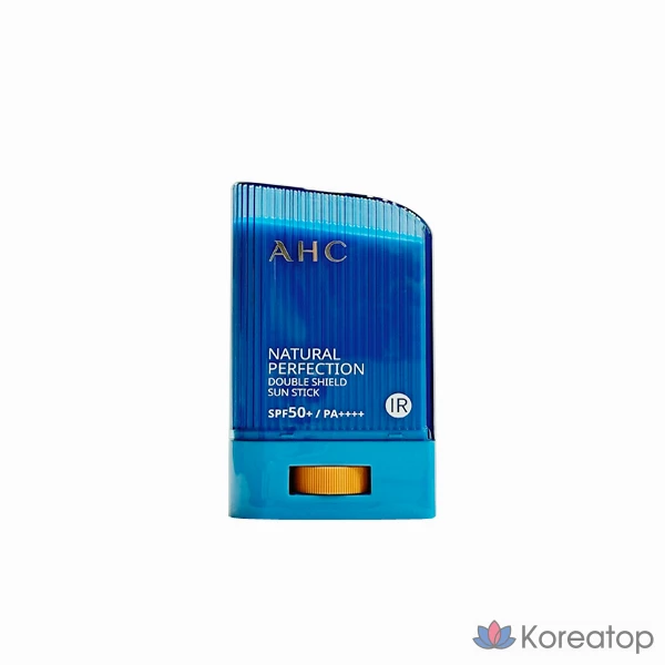 Солнцезащитный стик AHC Natural Perfection Double Shield SPF50+/PA++++, 14 г, 1 шт.