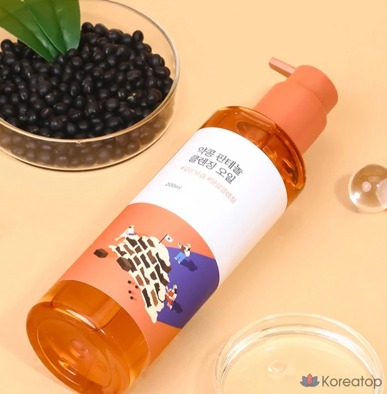 Очищающее масло Round Lab Yakkong Panthenol, 1 шт., 200 мл