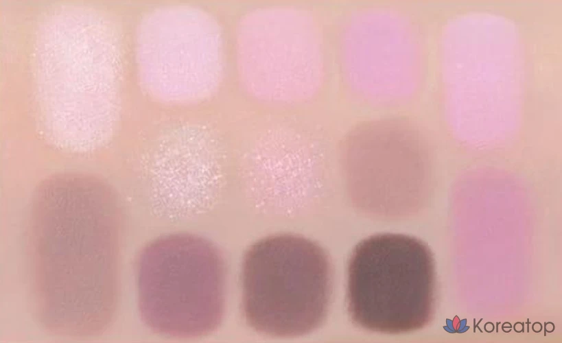 Палетка теней Lilybyred Dewy Fit Palette, оттенок 07 Milk Grape Ball, 1 шт., фото 3