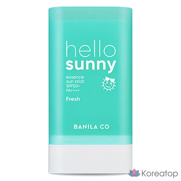 Солнцезащитный стик Vanillaco Hello Sunny Essence Sun Stick Fresh SPF50+ PA++++, 18,5 г, 1 шт.