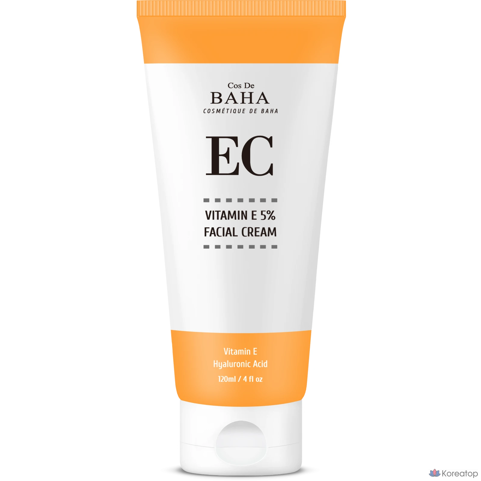 Увлажняющий крем Cos De Baha EC с витамином Е 5%, для глубокого успокоения сухой кожи, 1 шт., 120 мл