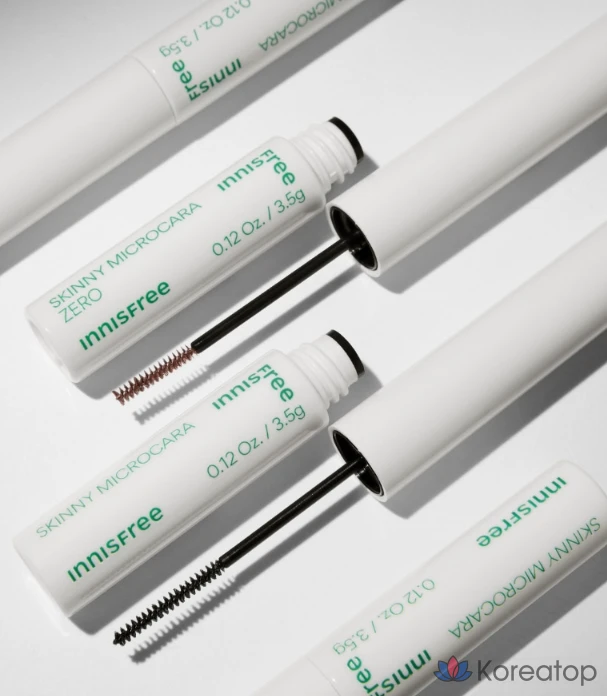 Тушь для ресниц Innisfree Skinny Meticulous Mascara Zero, 3,5 г, № 2, коричневый, 1 упаковка, фото 7