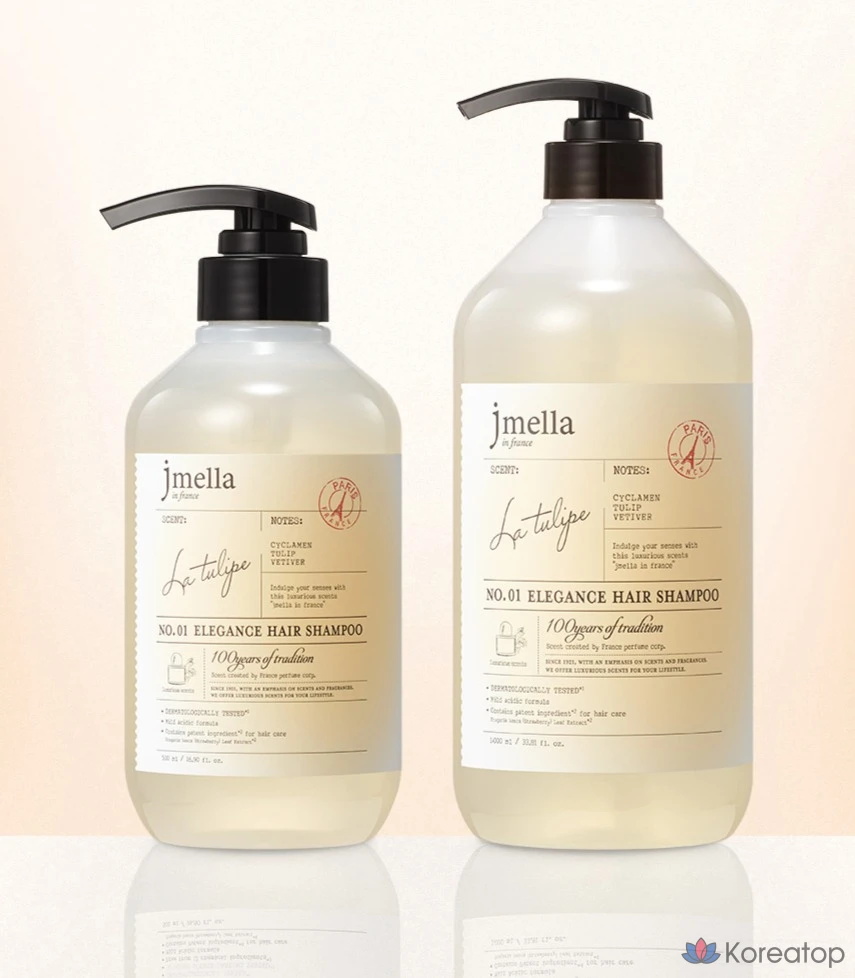 J.Mella in France Elegance La Tulip Шампунь для волос, 1 шт., 1 л, фото 4