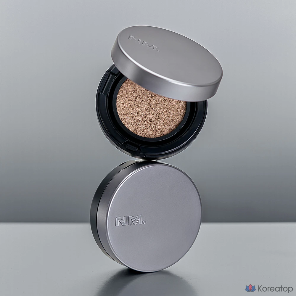 Набор тональных кремов NAMING Layered Matte Fit Cushion 13g + сменный блок 13g, 17Y, 1 шт., фото 3