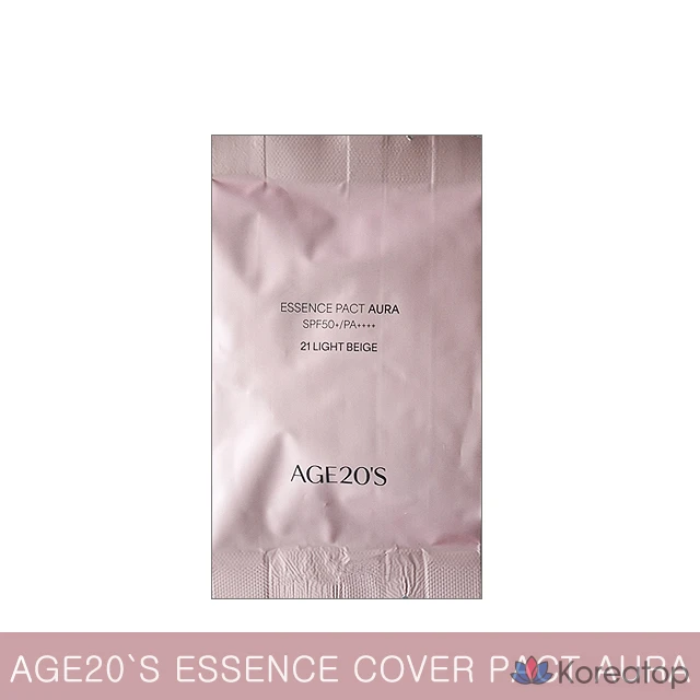 Набор сменных блоков Essence Cover Pact Aura: 1 шт., 1 шт. сменный блок Aura № 21.