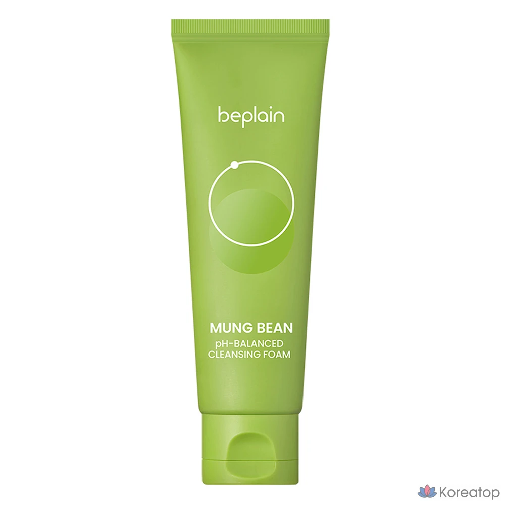 Очищающая пенка Beplain Green Bean с мягкой кислотностью, 80 мл