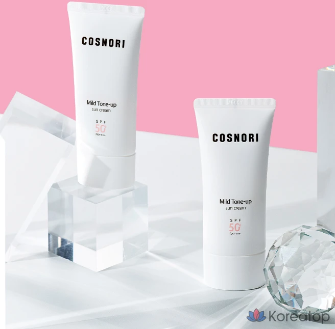 Солнцезащитный крем Cosnori Mild Tone-Up SPF50+ PA++++, 50 мл, 1 шт.