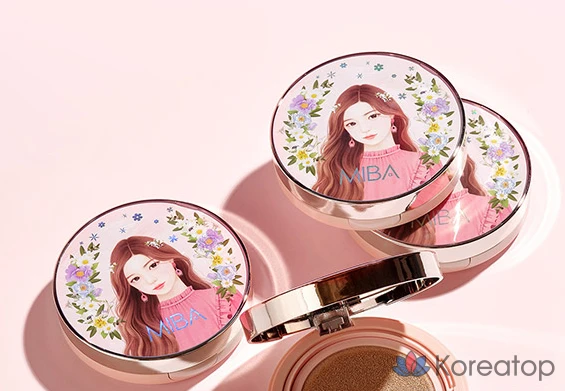 Набор Miba Wang Cushion Season 2, большой объем 25 г + сменный блок 25 г, для успокоения кожи, 1 шт., фото 9