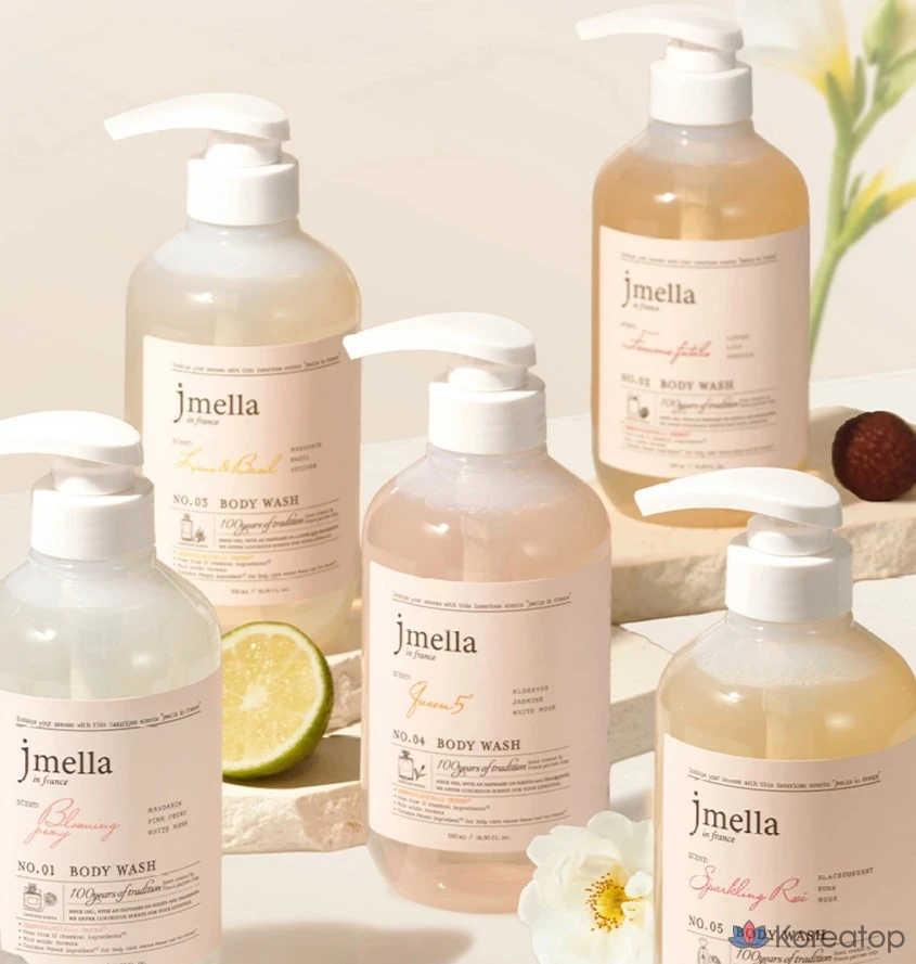 Гель для душа Jmella «Цветущий пион», 1 л, 1 шт., фото 7