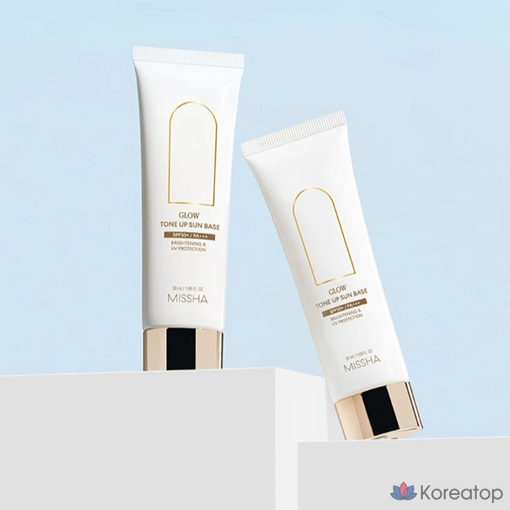 Солнцезащитная основа Missha Glow Tone Up Sun Base, 50 мл, 1 шт., фото 2