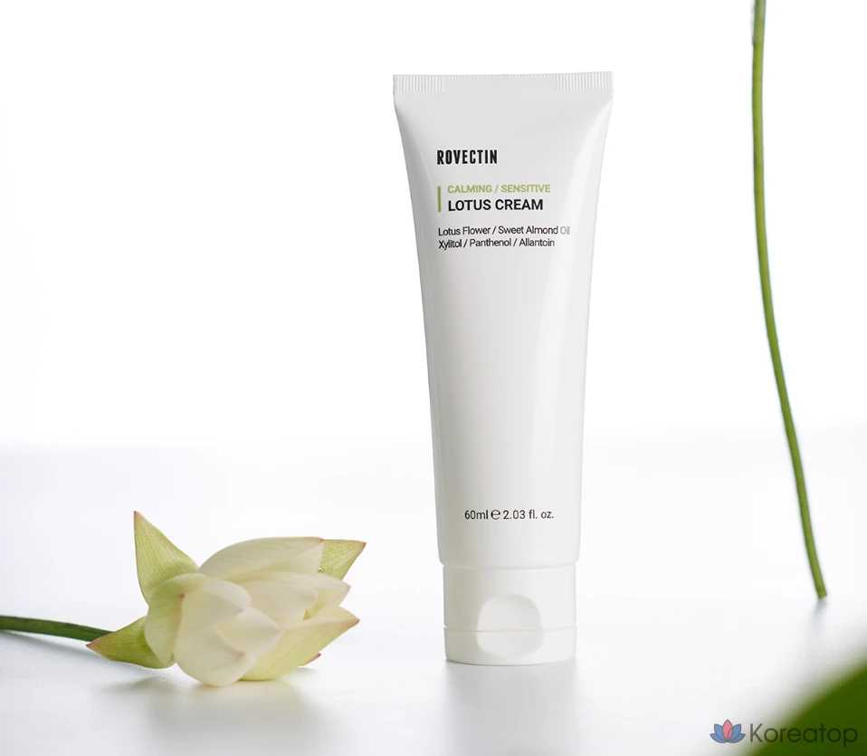 Увлажняющий крем Rovectin Calming Lotus Clean Lotus Water, 60 мл, 1 шт.