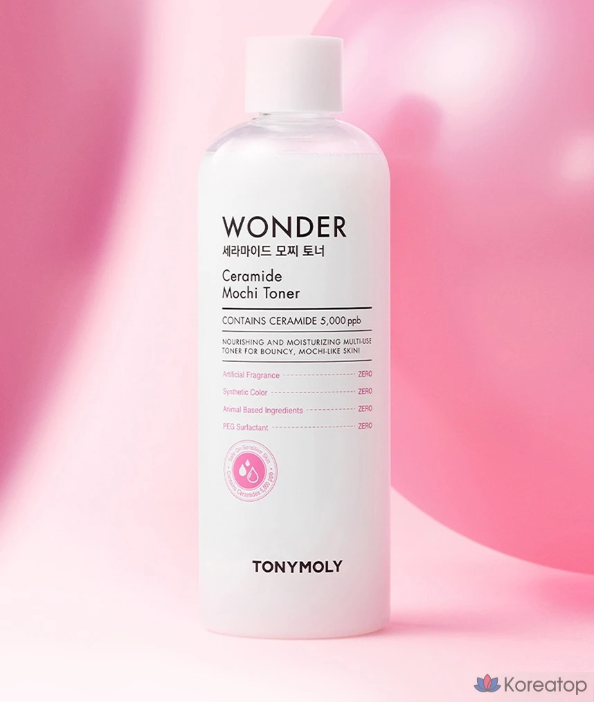 Тоник для лица Tony Moly Wonder Ceramide Mochi, 500 мл, 1 шт.