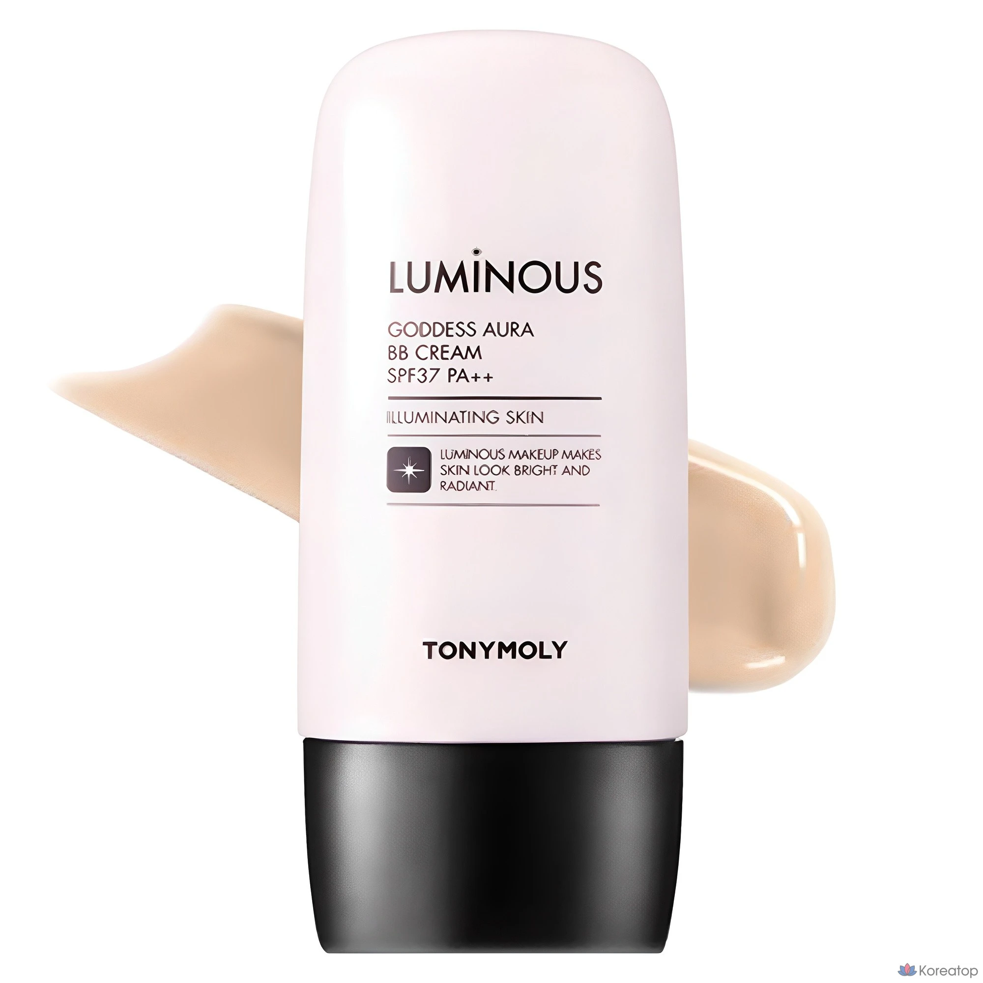 BB-крем Tony Moly Luminous Goddess Glow SPF37 PA++, № 2, оттенок Calm Beige, 45 г, 1 шт.