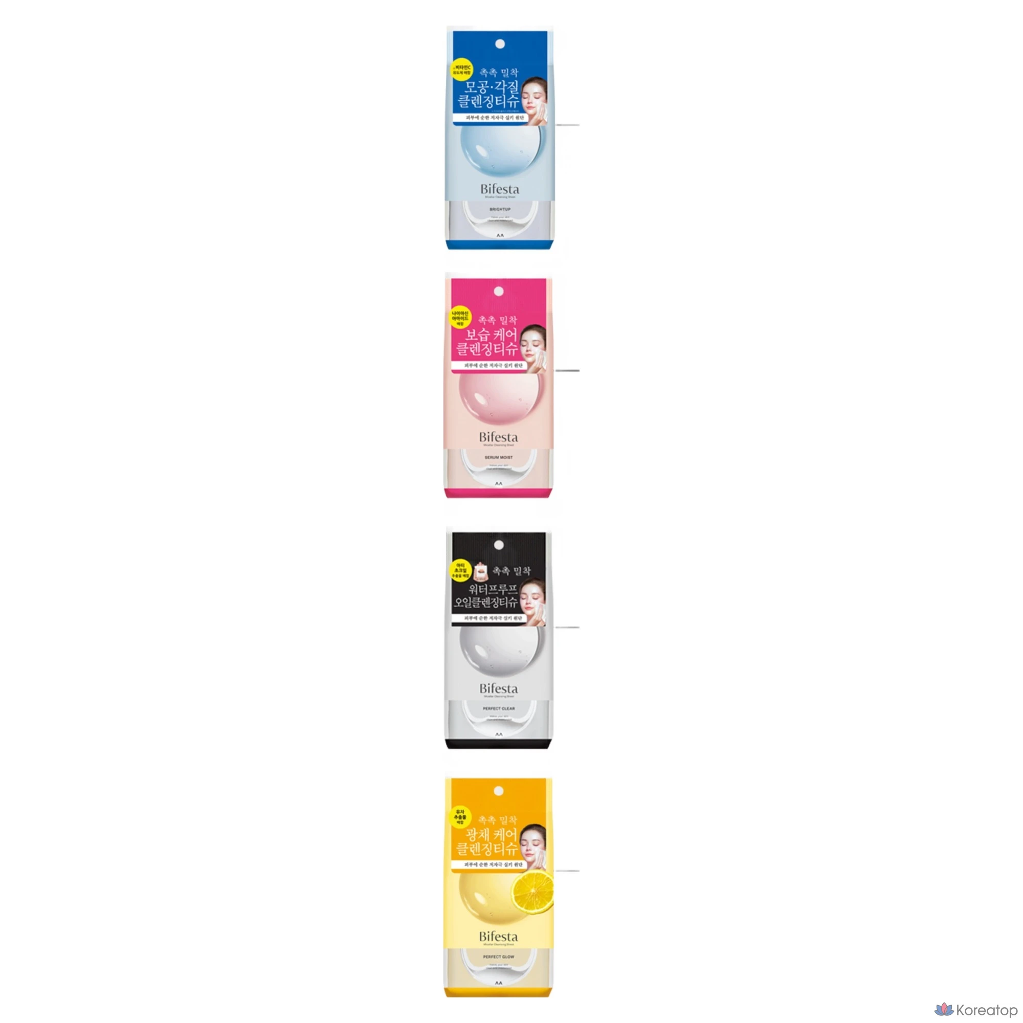 Очищающие салфетки Bifesta с сывороткой, 46 листов, 1 упаковка, фото 8