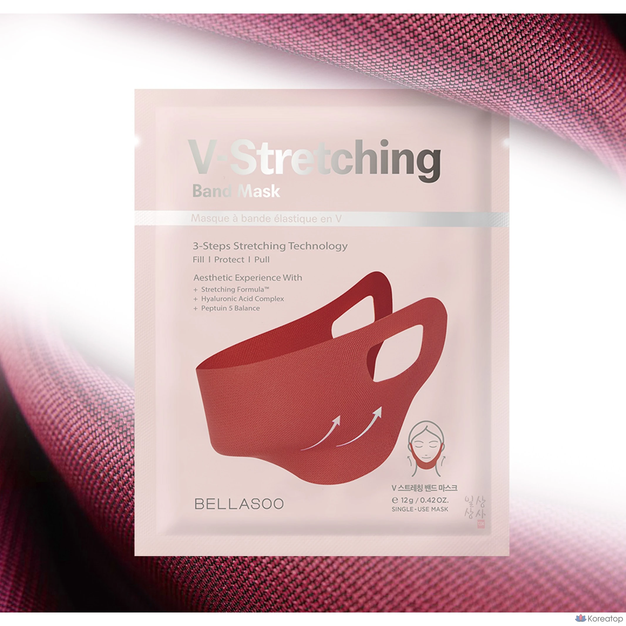 Маска-эластичная лента Bellasoo V, 1 шт., 1 упаковка