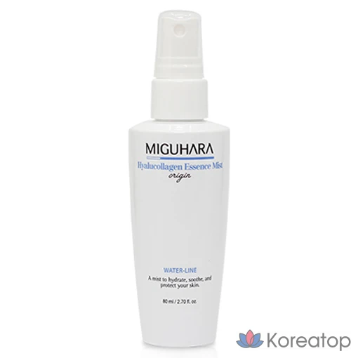 Эссенция-спрей Miguhara с гиалуроновой кислотой и коллагеном Origin, 80 мл, 1 шт.