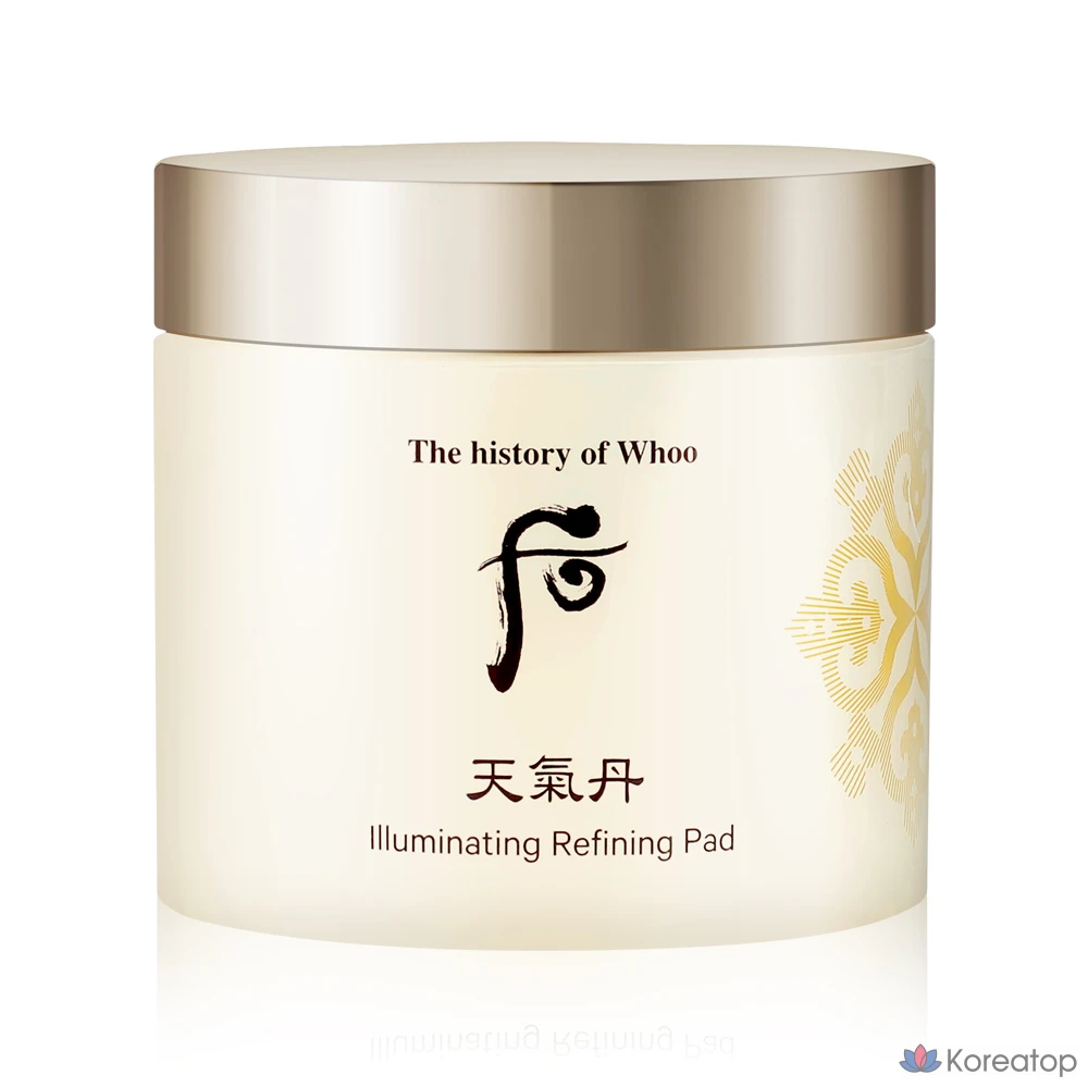 Отшелушивающие подушечки для лица The Whoo Cheongidan Hwahyun Refining Facial Exfoliating Pore Pad, 160 мл, 60 листов, 1 упаковка., фото 2