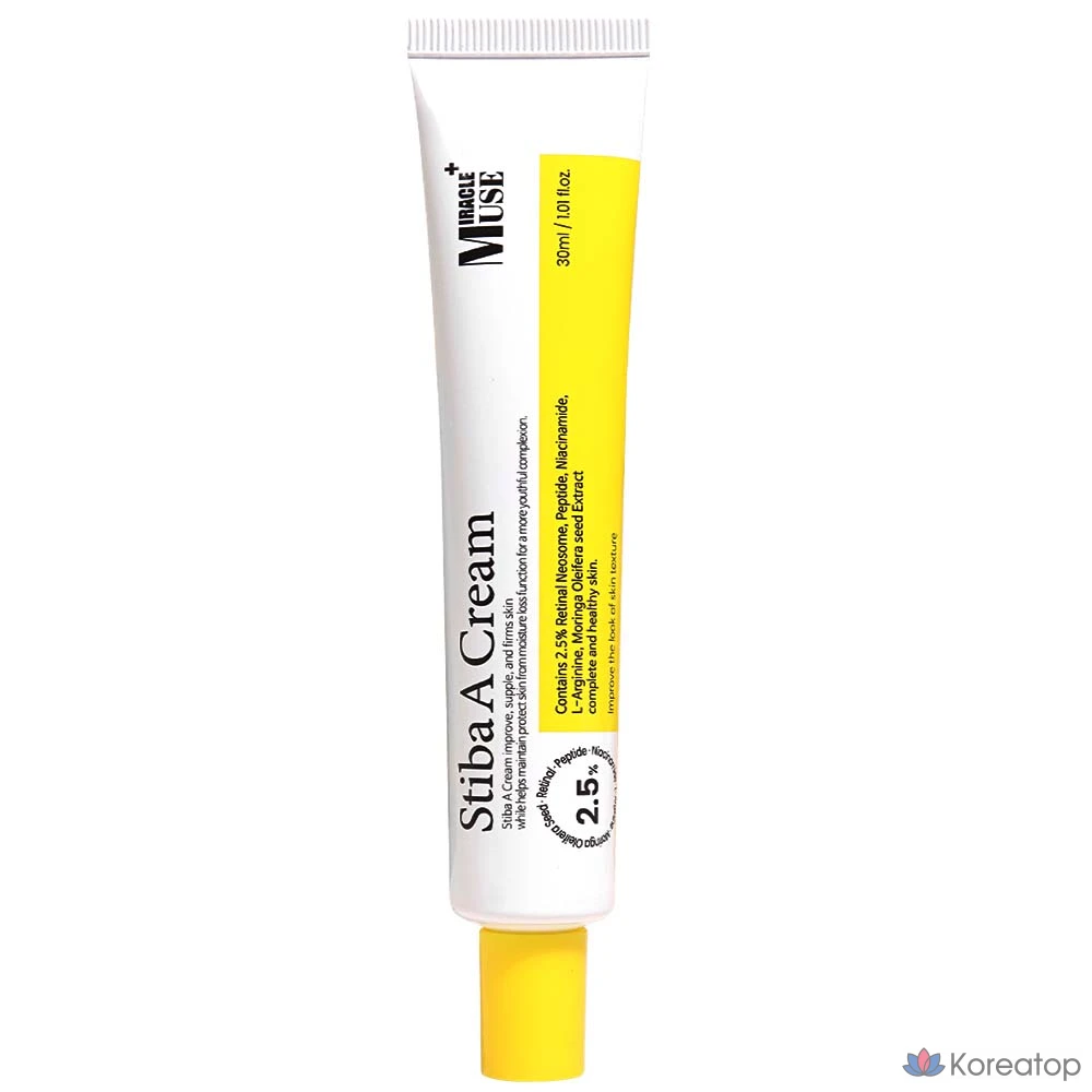 Крем Miracle Muse Stiva A 2,5% (мазь с ретиноловым витамином А), 30 г, 1 шт.