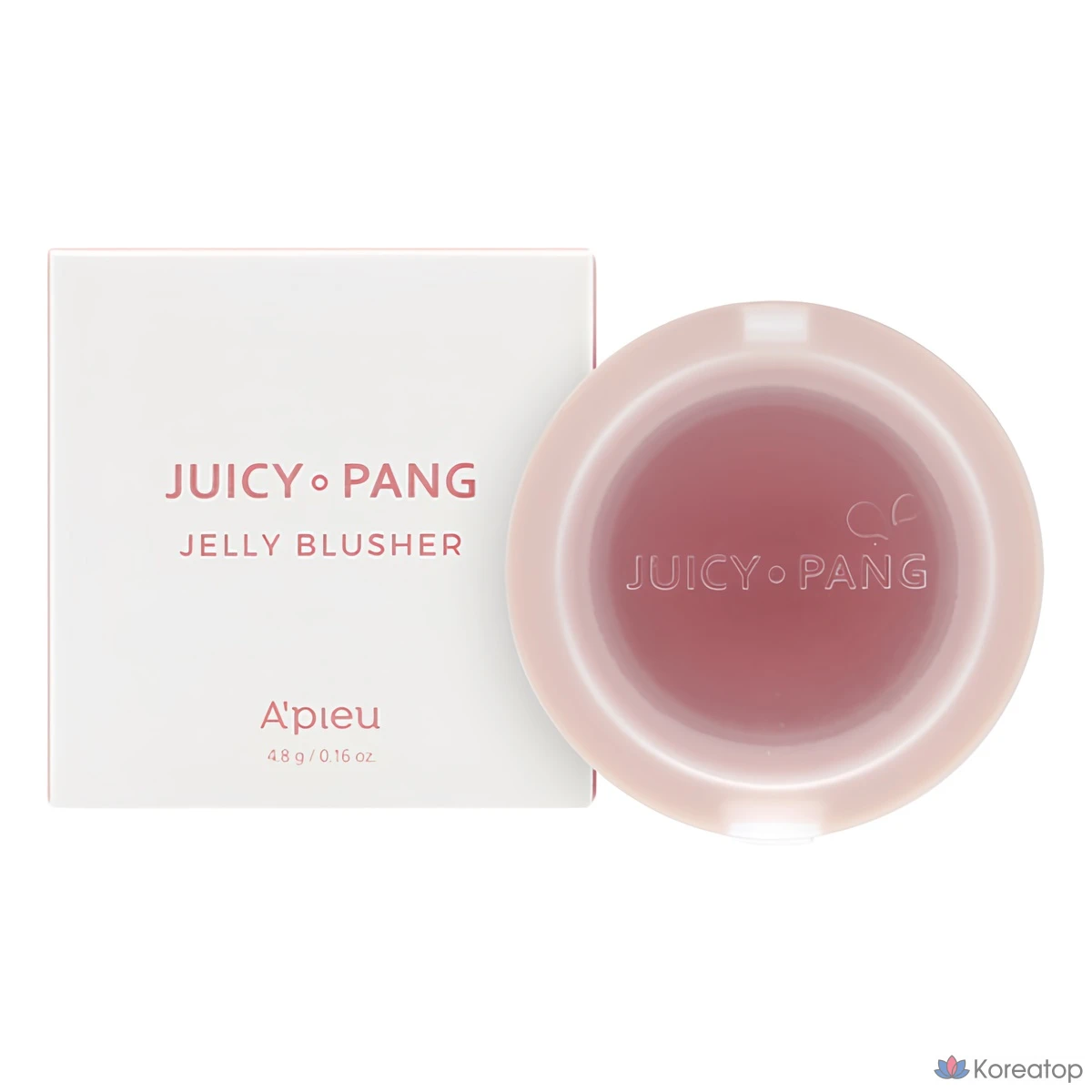 Румяна-желе A'Pieu Juicy Pang, 4,8 г, RD01 Stop Apologizing, 1 шт.