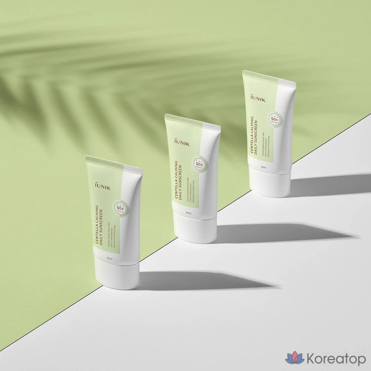 Солнцезащитный крем 9wishes Iunik Centella Calming Daily Sunscreen, 60 мл, 1 шт.