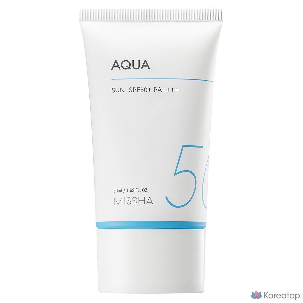 Солнцезащитный крем Missha All Around Safe Block Aqua Sunscreen SPF50+ PA++++, 50 мл, 1 шт.