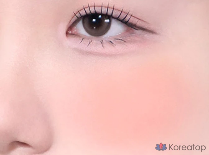 Румяна The Saem Saemmul Single Blusher 5 г, CR07 Манго-Персик, 1 шт., фото 2