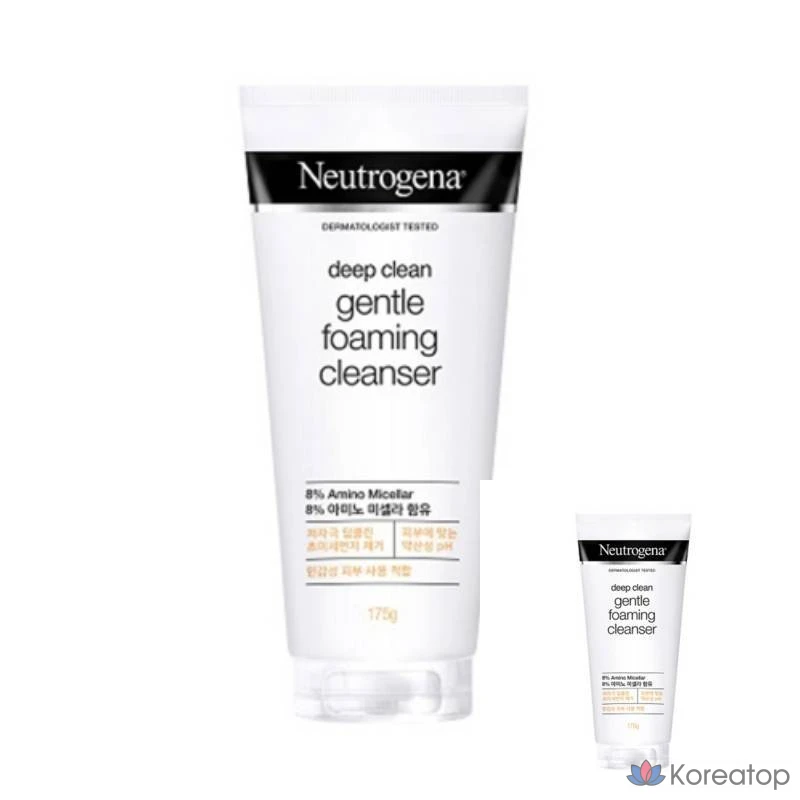 Пенящееся очищающее средство Neutrogena Deep Clean с мягкой кислотностью, 175 г, 1 шт., фото 3