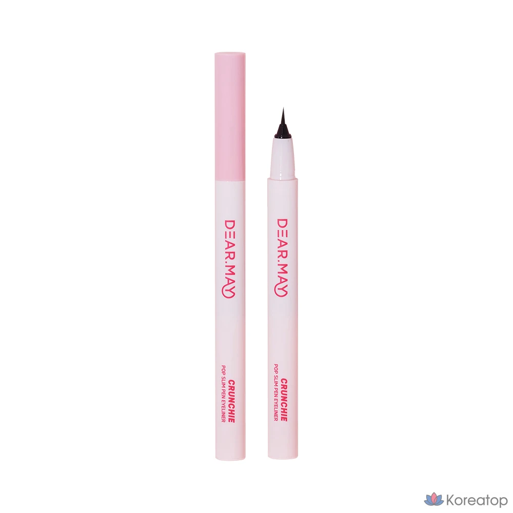 Подводка для глаз DEARMAY Crunch Pop Slim Pen Eyeliner, 0.5g, 1 шт., цвет 02, коричневый.
