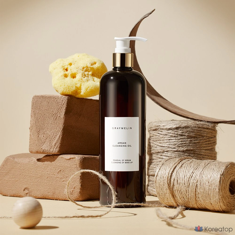 Очищающее масло Graymelin с аргановым маслом 500 мл, пенка для умывания Crazy Foam Cleanser с центеллой 150 мл, 2 комплекта, фото 2