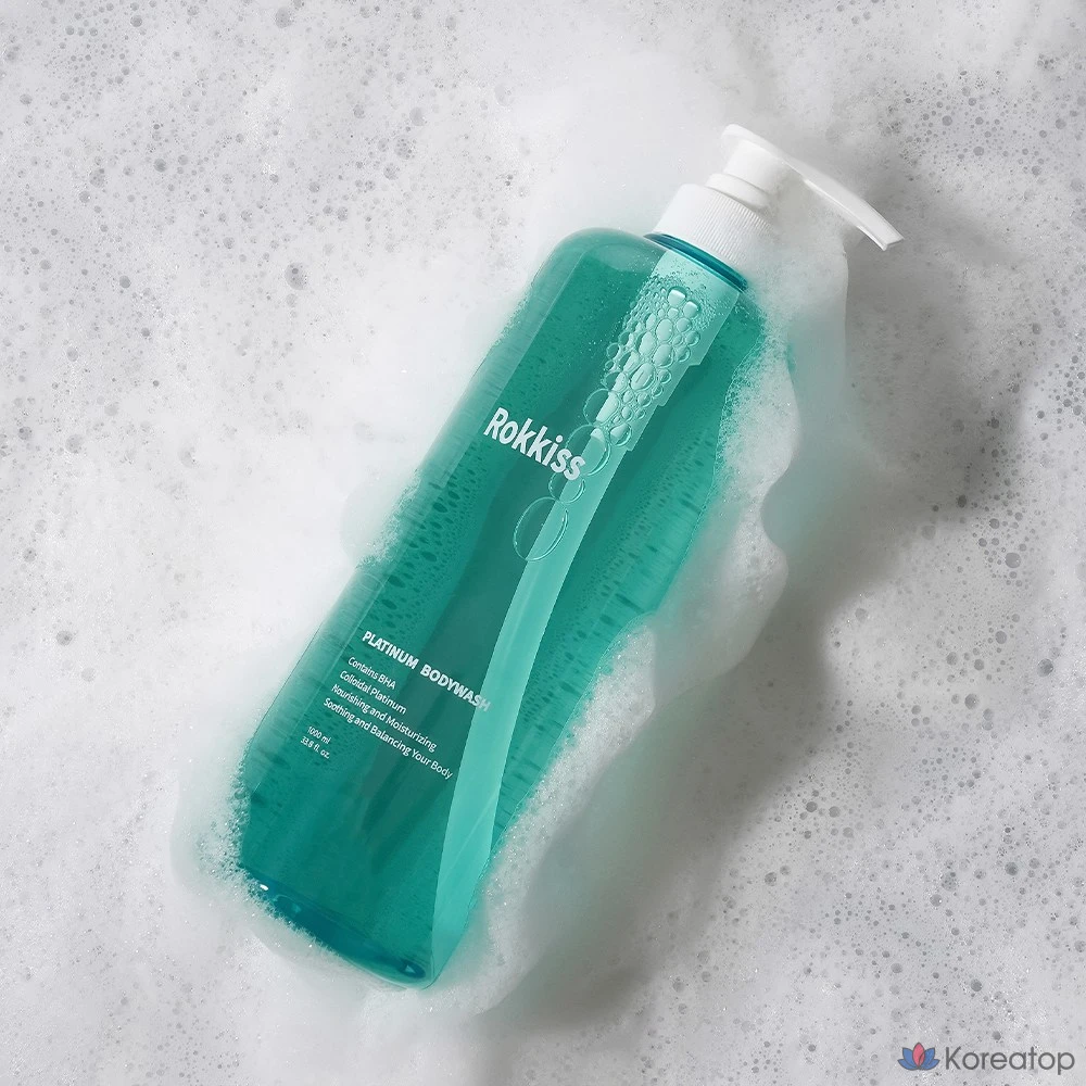 Гель для душа Rokkiss Platinum Mild Acid Body Wash, 1 л, 1 шт.