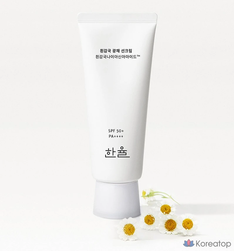 Солнцезащитный крем HANYUL White Chrysanthemum Radiance SPF50+ PA++++, 70 мл, 1 шт.