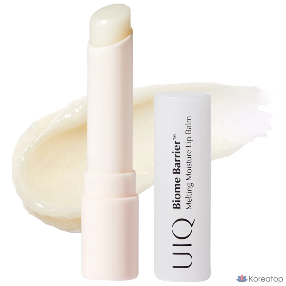 Увлажняющий бальзам для губ UIQ Biome Barrier Melting Moisture Lip Balm, 3,2 г, 1 шт.