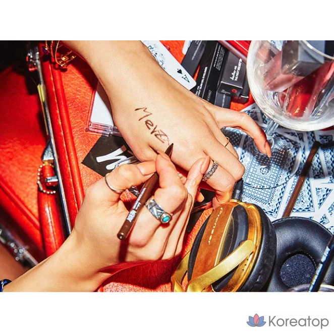 Гелевая подводка для глаз MERZY the First Slim Gel Eyeliner 0.05g, GS3 Bronze Opal, 1 шт., фото 6