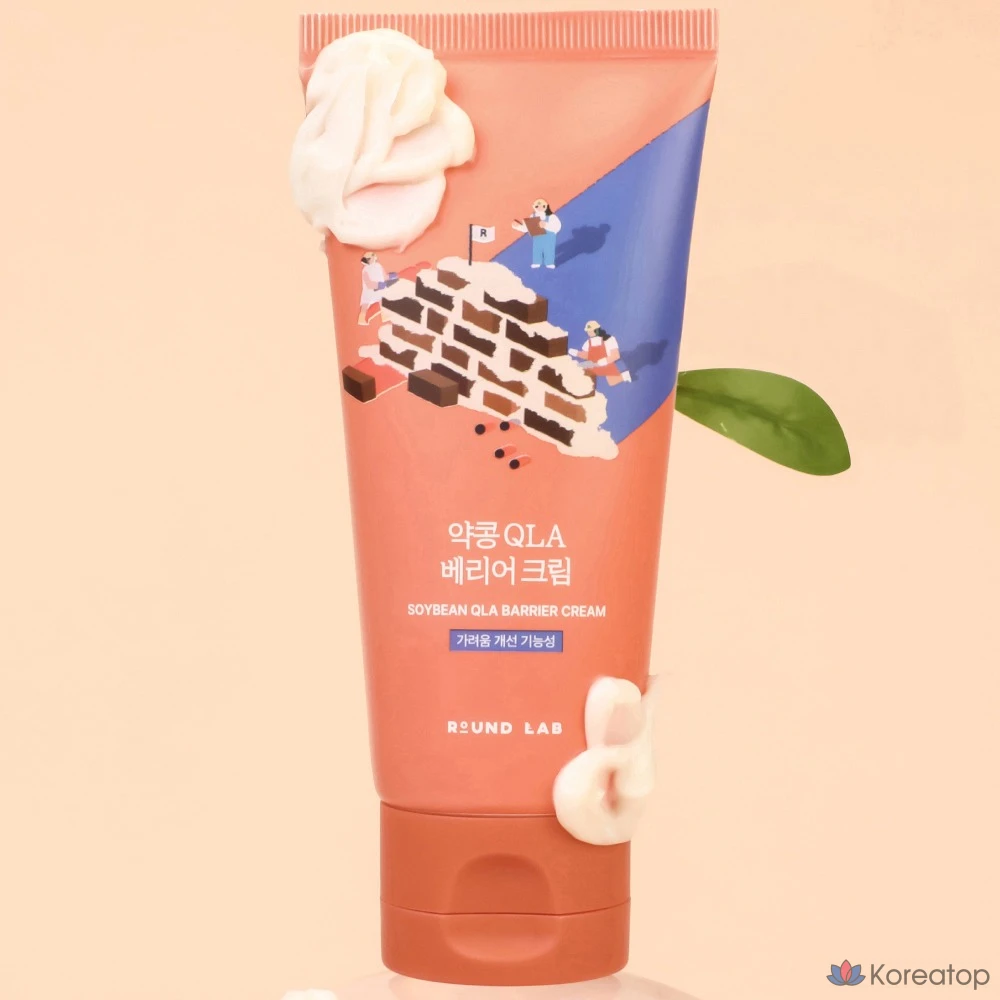 Защитный крем Round Lab Yakkong QLA, 1 шт., 80 мл