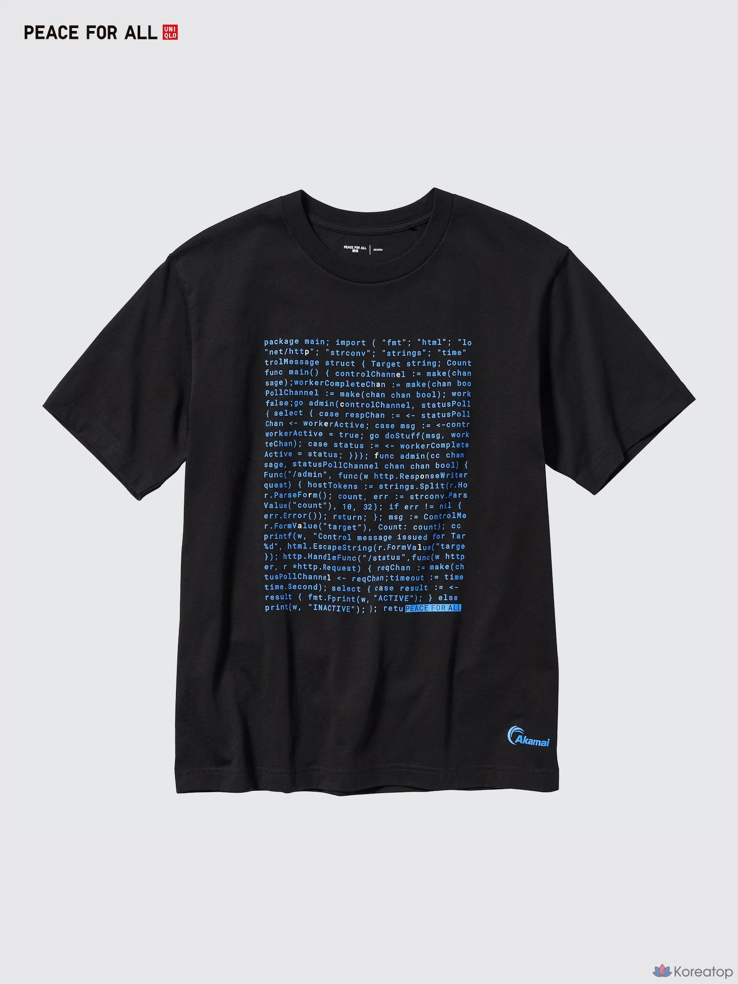 Футболка Uniqlo PEACE FOR ALL Graphic T Regular Fit Akamai