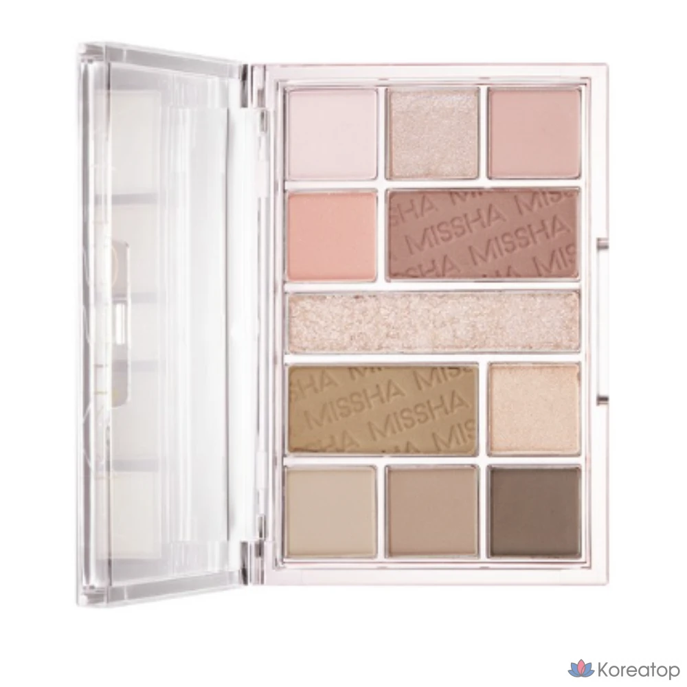 Палетка теней Missha Mood Moment, Rosy Rooftop, 1 шт.