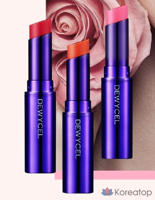 Тинтирующий бальзам для губ DEWYCEL Tinting Touring Tint Balm, коралловый оттенок, 4,5 г, 1 шт., фото 4