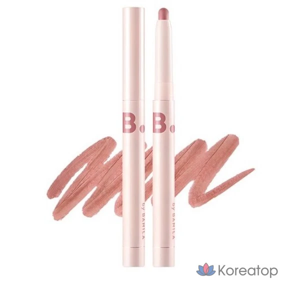 Карандаш для губ Vanillaco Barbie Edition Smudging Lip Pencil 0.8g, PK01 NUDE ROSE (нюдовый розовый), 1 шт.