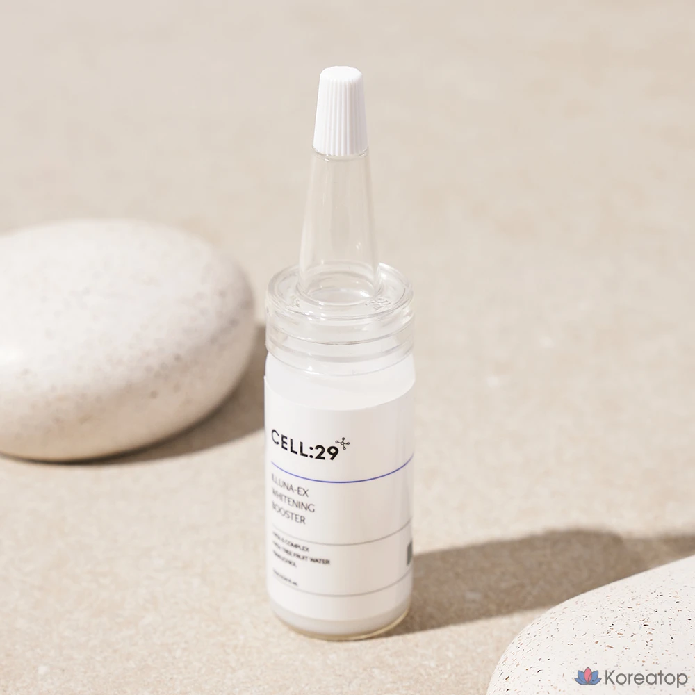 Ампульная сыворотка Cell29 Illuna EX Booster Ampoule White Tone Lifting Set, 50 мл, 1 шт.