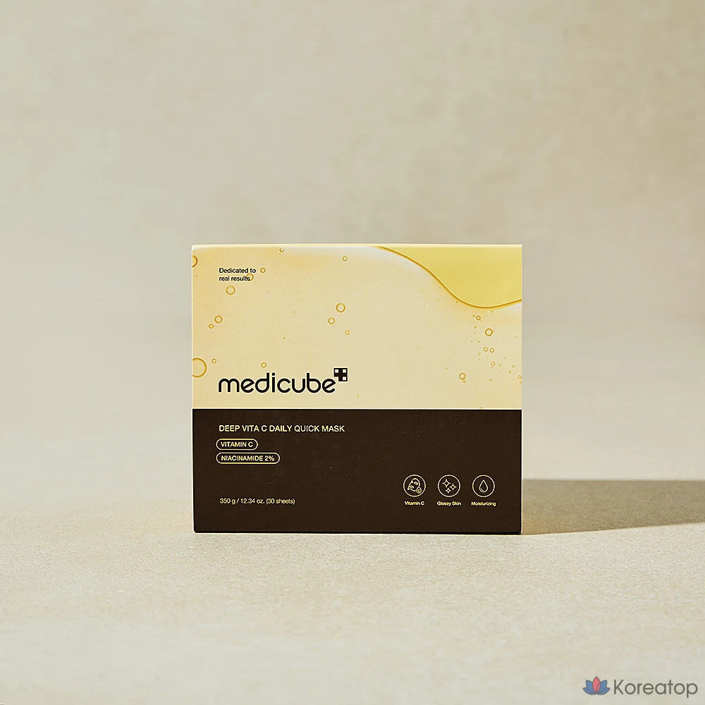 Medicube Deep Vita C Daily Quick Mask, 30 штук, 3 упаковки, фото 2