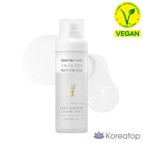 Крем-спрей Thank You Farmer Gangwha Kyodong Rice Clear Barrier Cream Mist, 100 мл, 1 шт.
