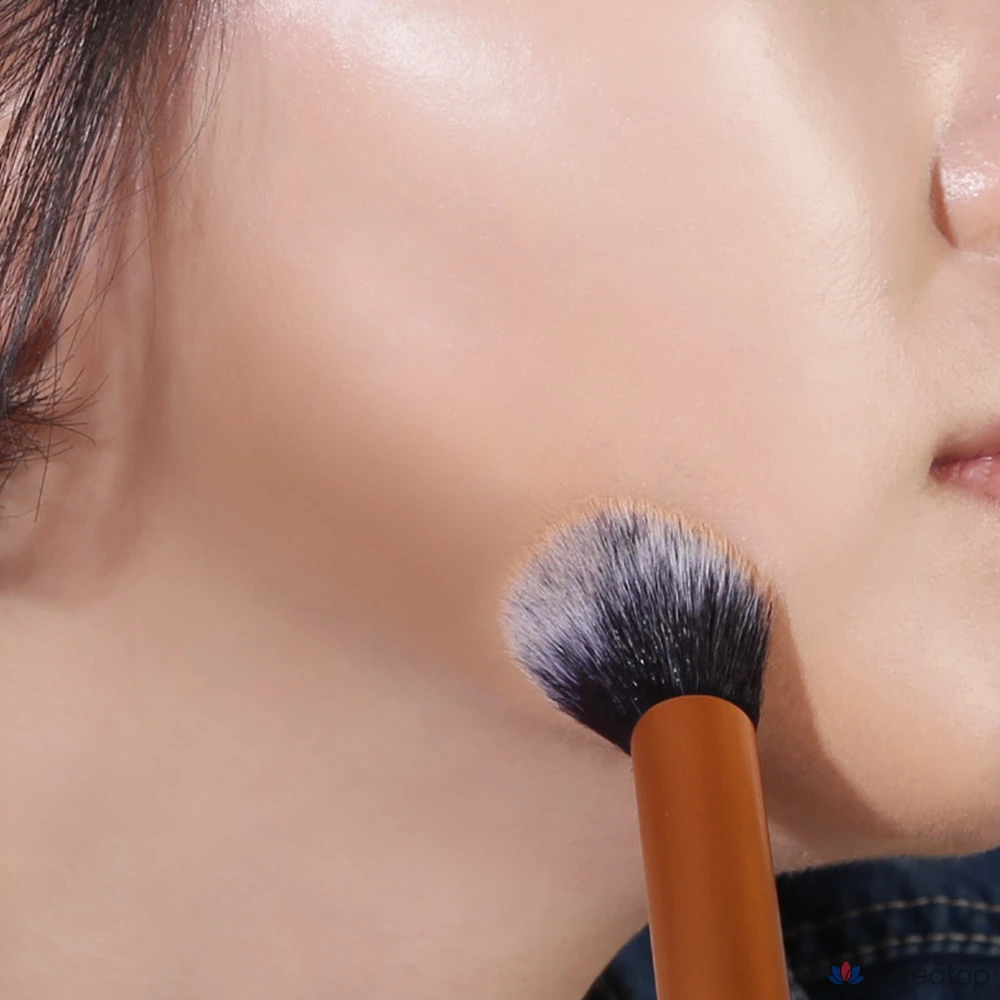 Набор из 4 кистей для контурирования/нанесения тональной основы Epielle, набор из 4 кистей с заостренными кончиками, 1 шт.