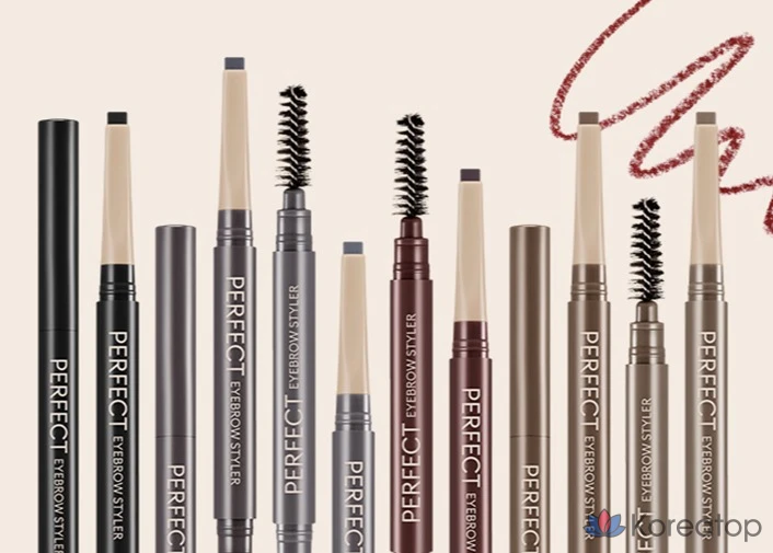 Карандаш для бровей Missha Perfect Eyebrow Styler Auto Pencil, 0,15 г, светло-коричневый, 1 шт., фото 4