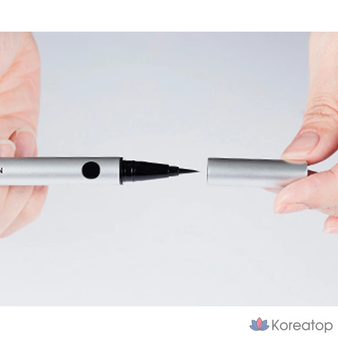 Подводка для глаз Missha Natural Fix Brush Pen, 0,6 г, черная, 1 шт., фото 4