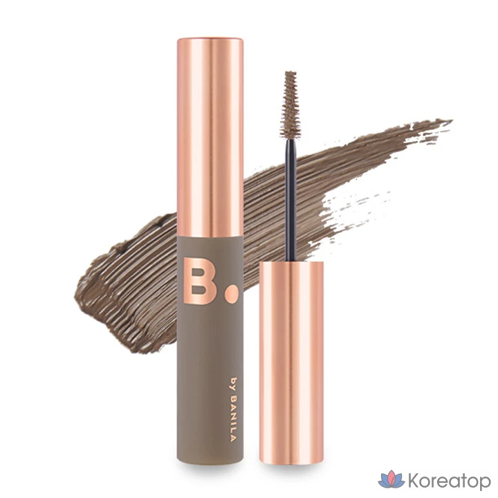 Тушь для бровей Vanillaco Smudge Out Detail Eyebrow Cara, 4 г, оттенок 02 Ash Gray, 1 шт.