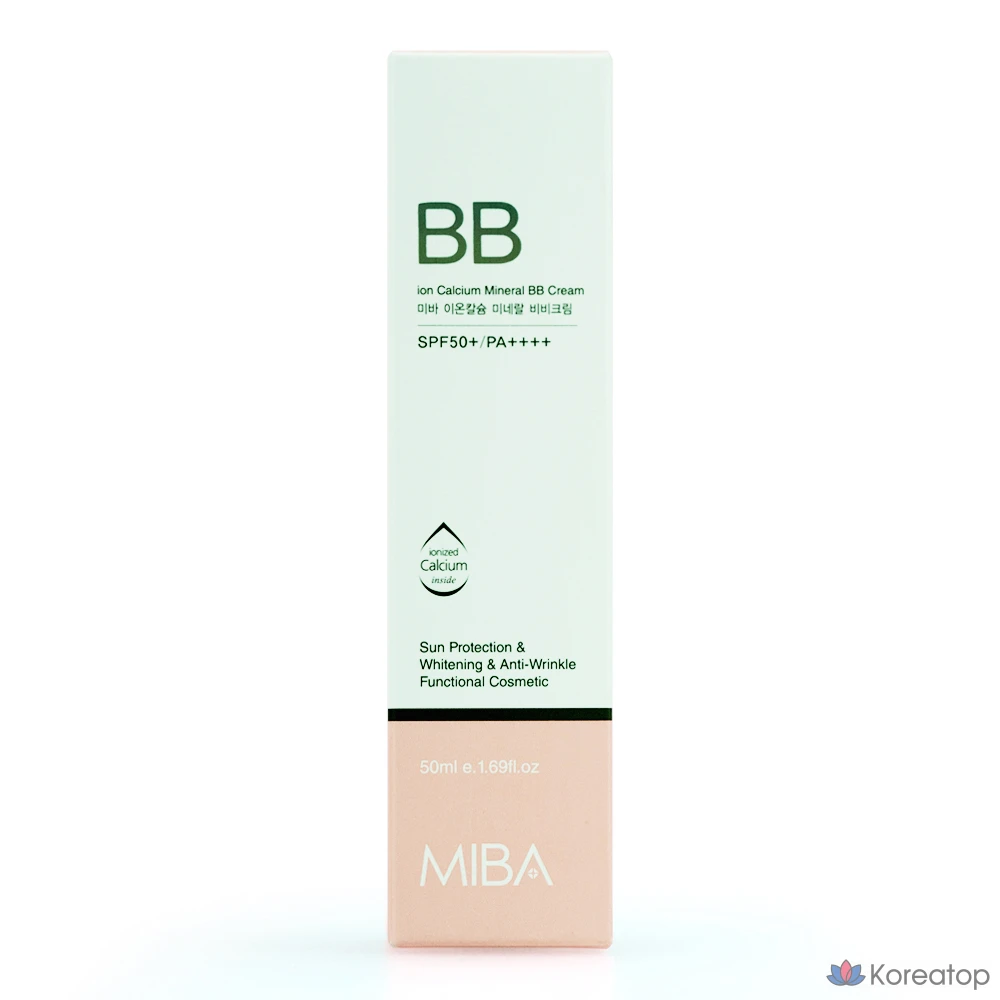 BB-крем Miba Ion Calcium Mineral BB Cream, 50 мл, 1 шт., фото 3