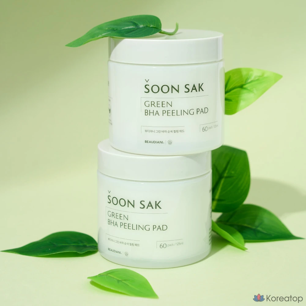 Пилинг-пэды Beaudiani Green BHA Peeling Pad, 125 мл, 60 шт.